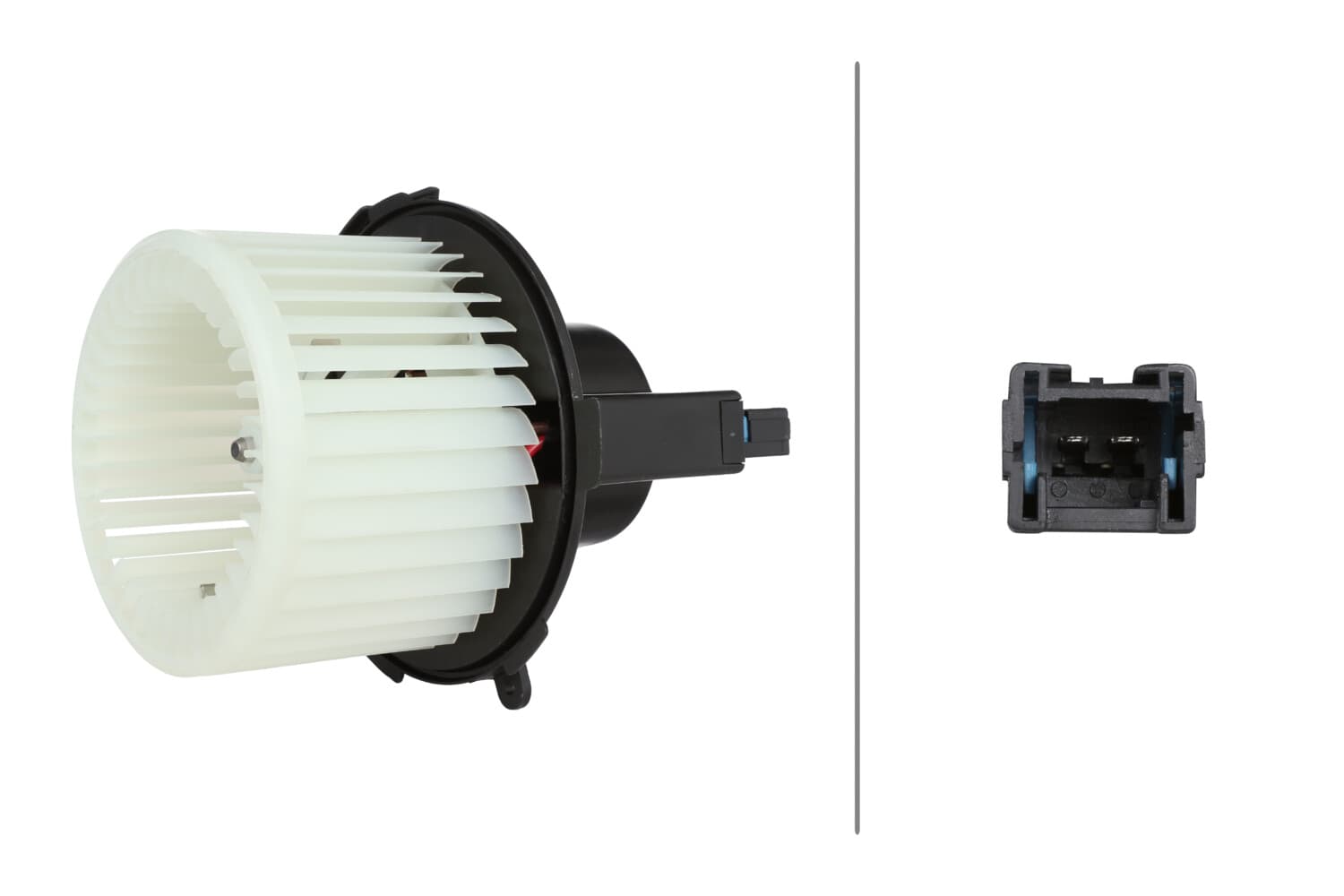 HELLA Vnútorný ventilátor 8EW 366 402-261 1