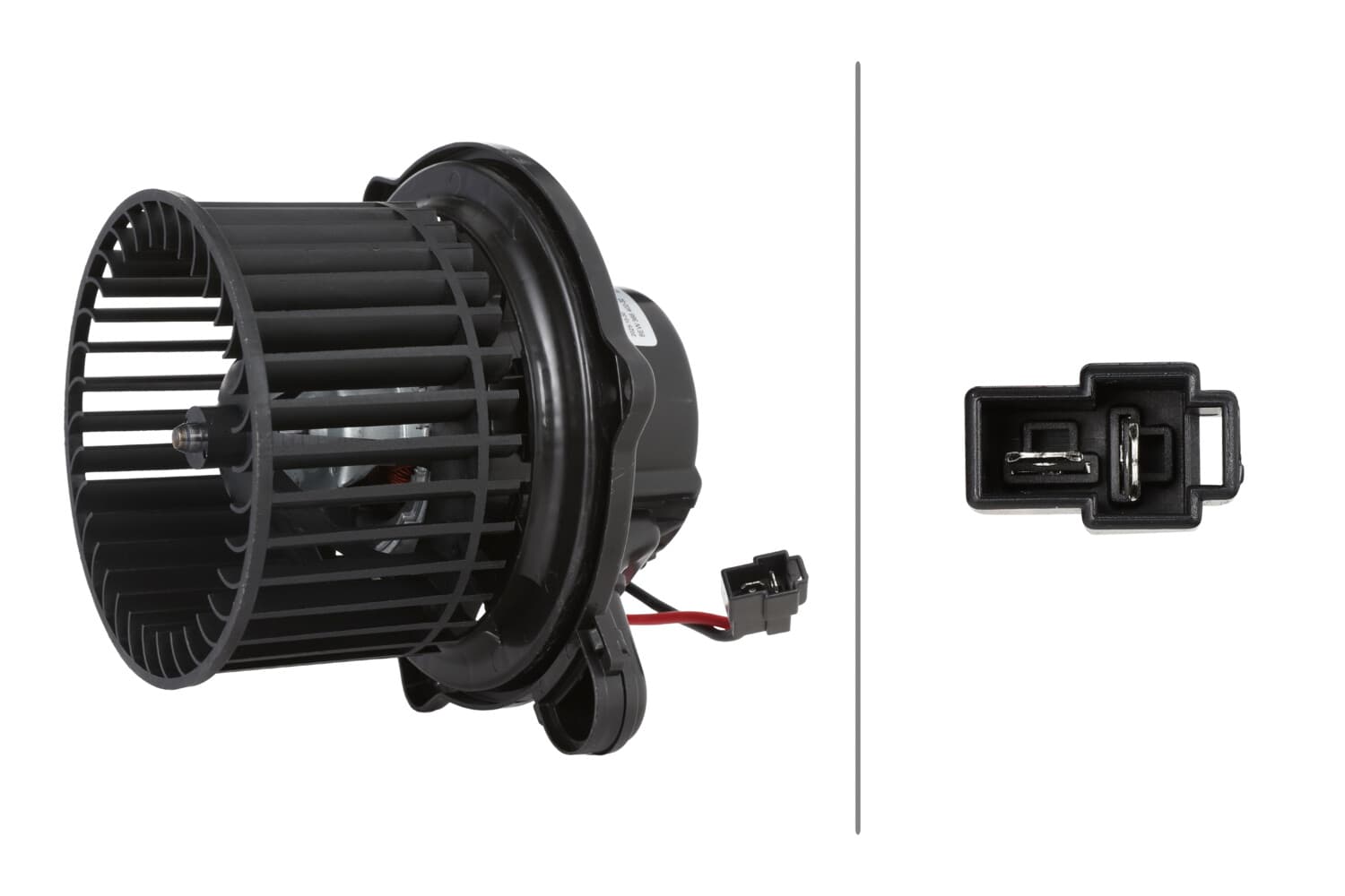 HELLA Vnútorný ventilátor 8EW 366 402-321 1