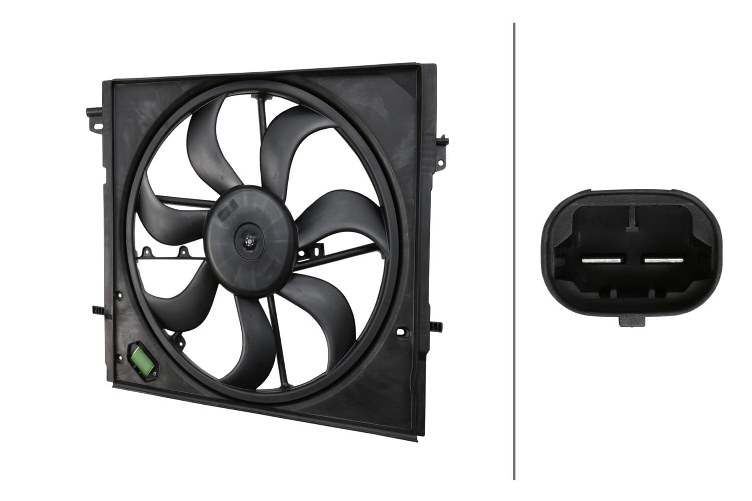 HELLA Ventilátor chladenia motora 8EW 366 420-441 1