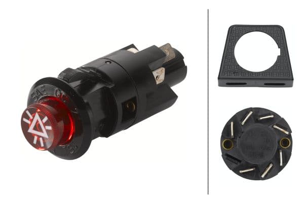 HELLA Vypínač Výstražných smeroviek 6HF001579052 1
