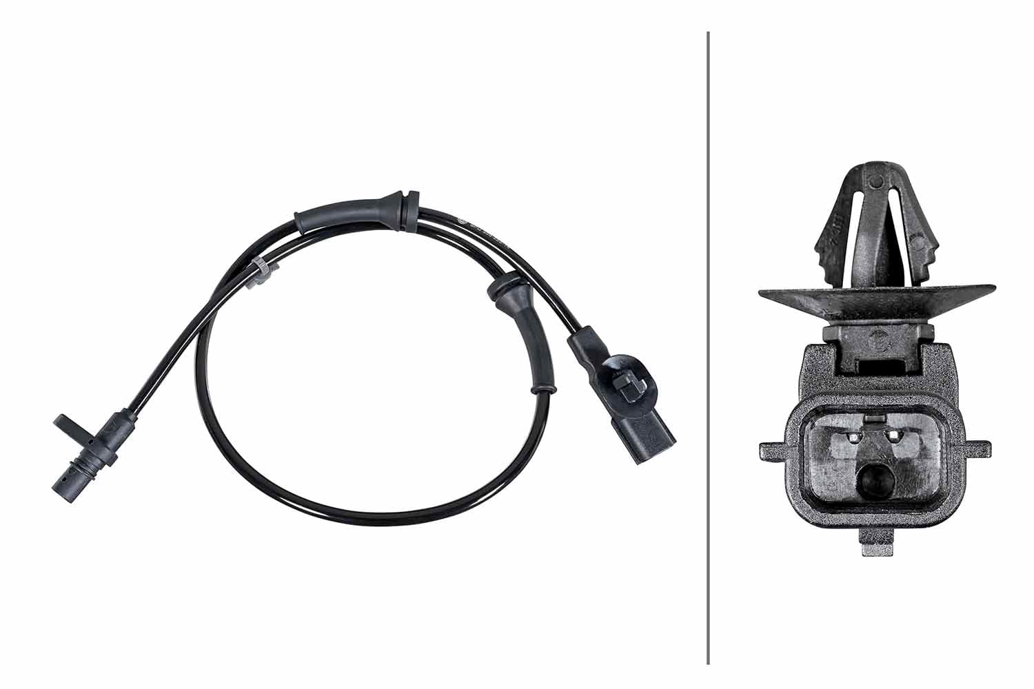 HELLA Snímač počtu otáčok kolesa 6PU 358 252-141 1