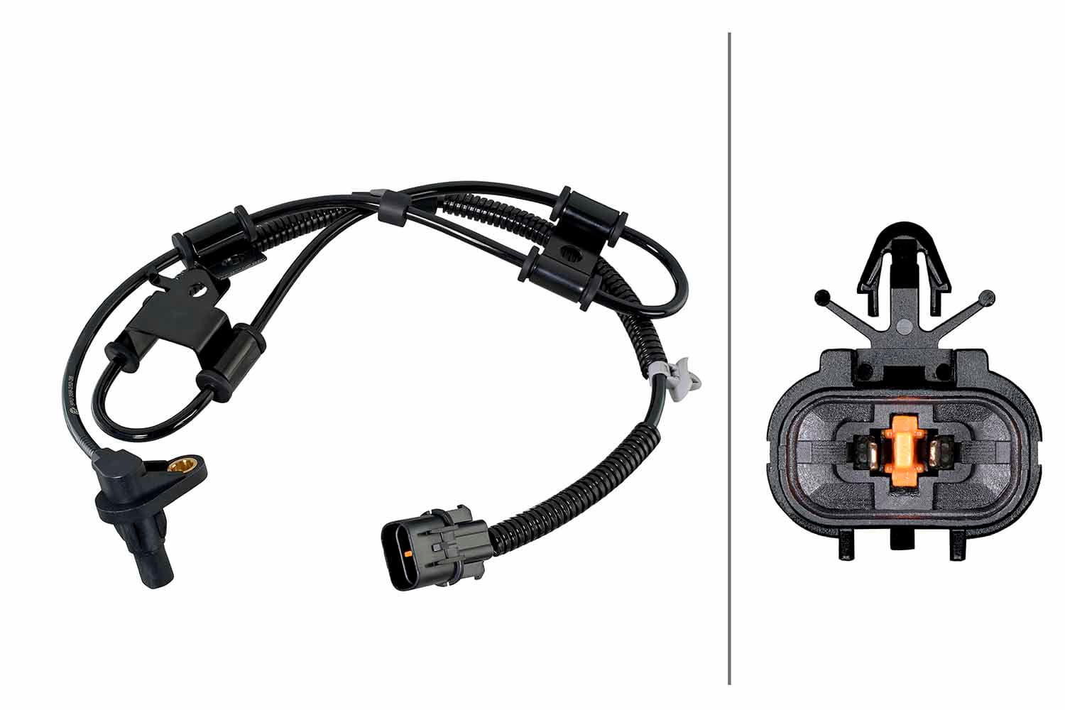 HELLA Snímač počtu otáčok kolesa 6PU 358 252-361 1