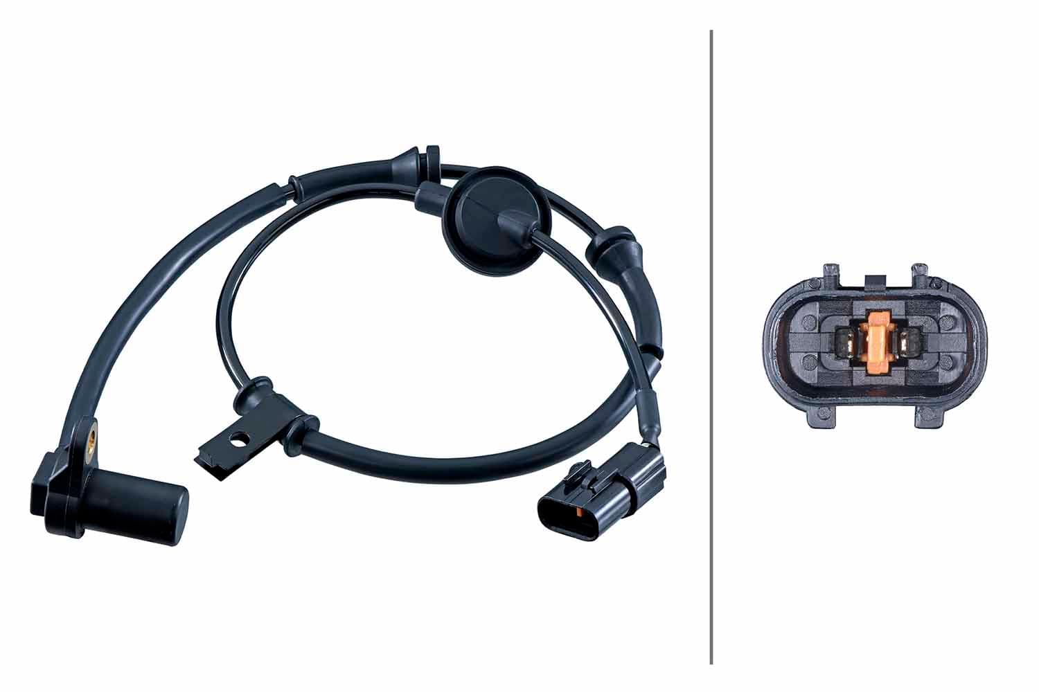 HELLA Snímač počtu otáčok kolesa 6PU 358 252-611 1