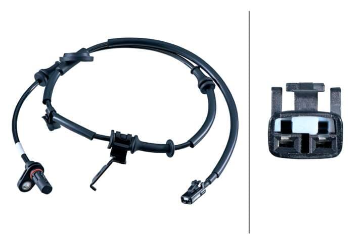 HELLA Snímač počtu otáčok kolesa 6PU 358 268-111 1