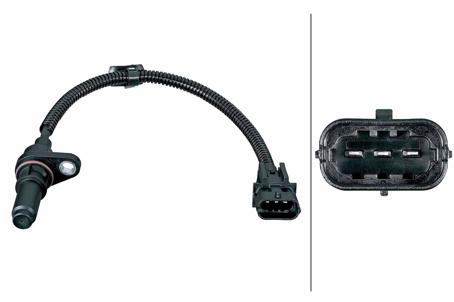HELLA Snímač impulzov kľukového hriadeľa 6PU 358 381-031 1