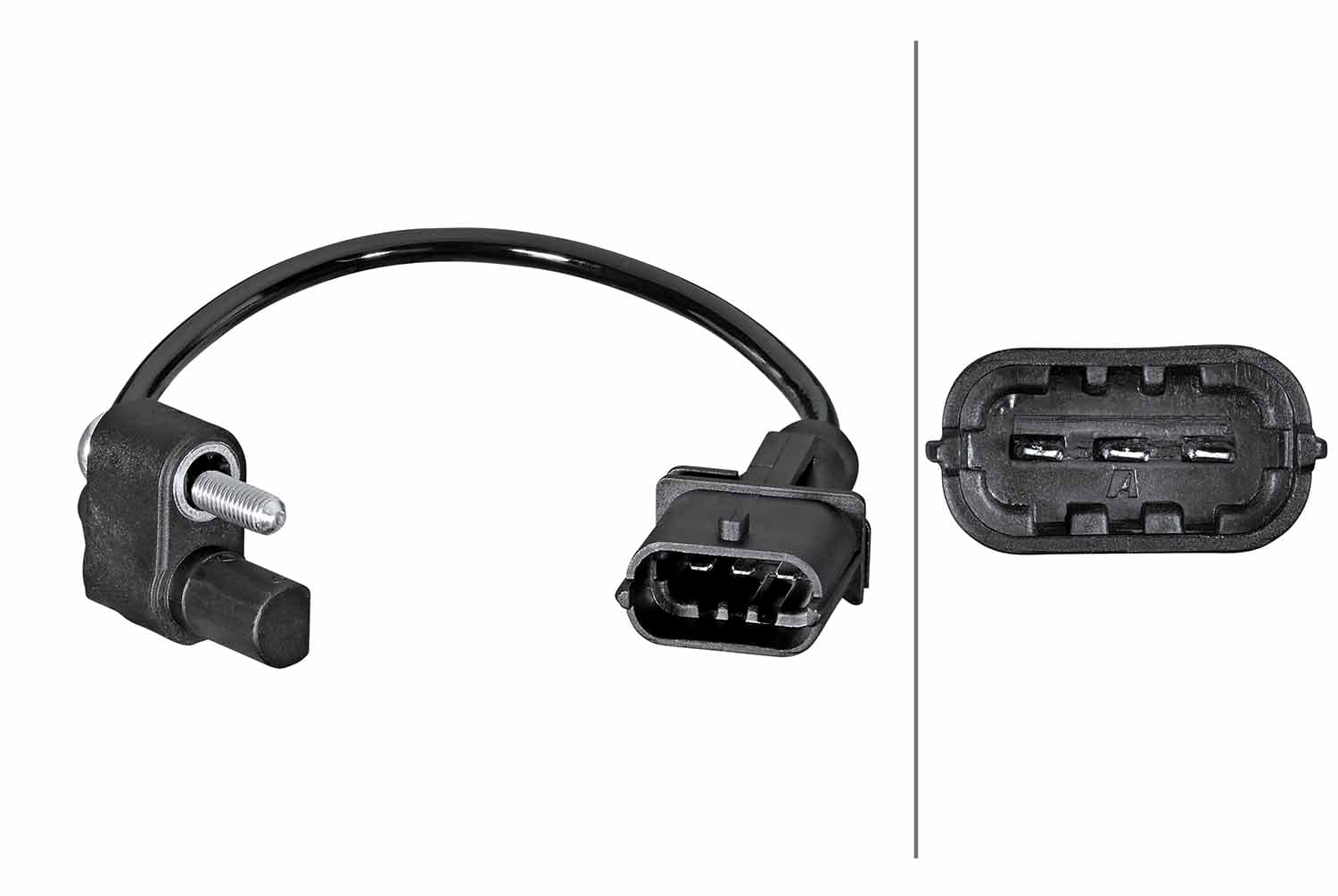 HELLA Snímač impulzov kľukového hriadeľa 6PU 358 381-511 1