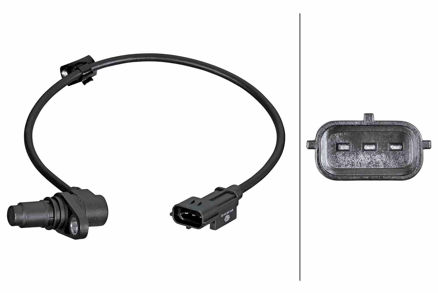 HELLA Snímač impulzov kľukového hriadeľa 6PU 358 381-521 1