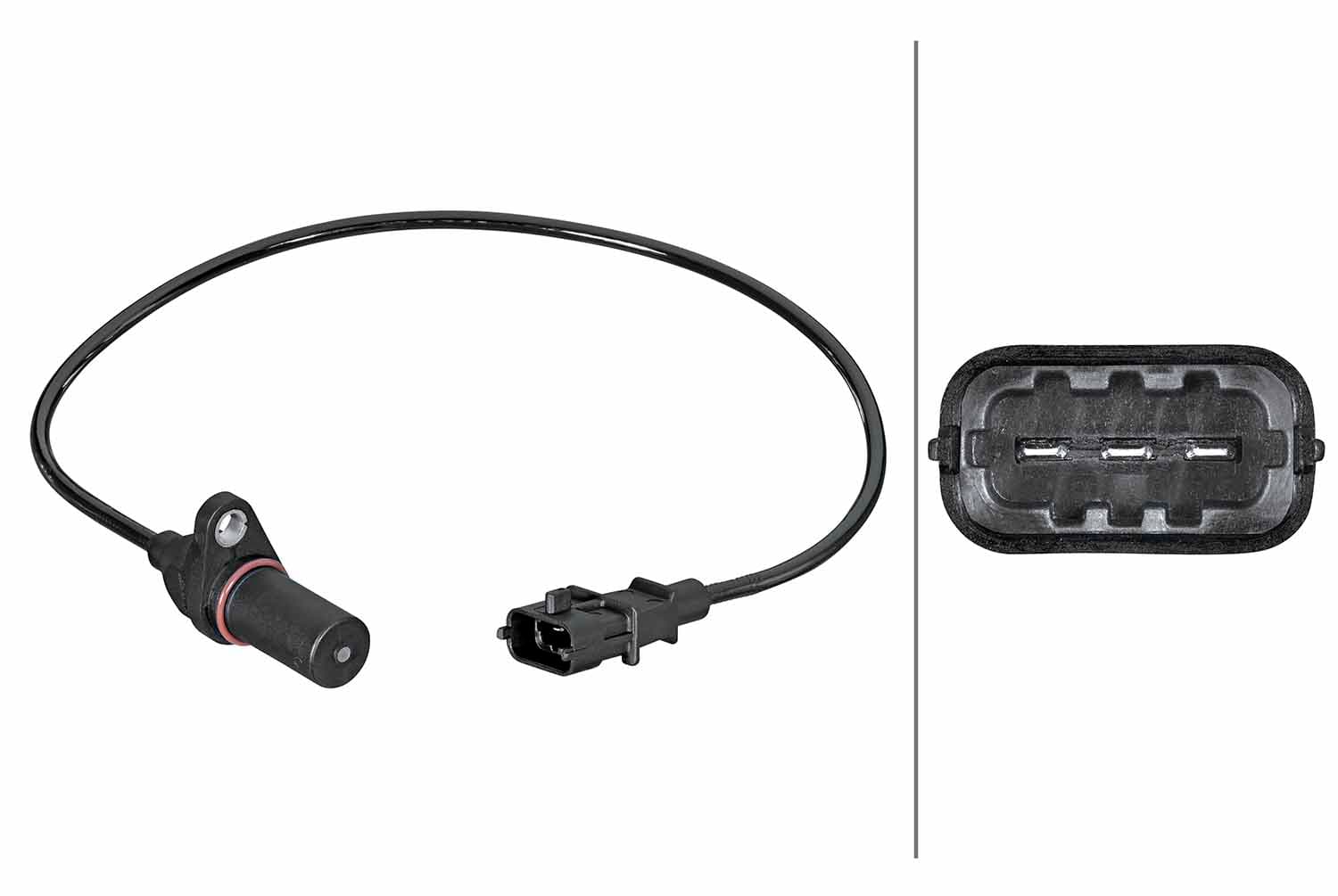 HELLA Snímač impulzov kľukového hriadeľa 6PU 358 381-571 1