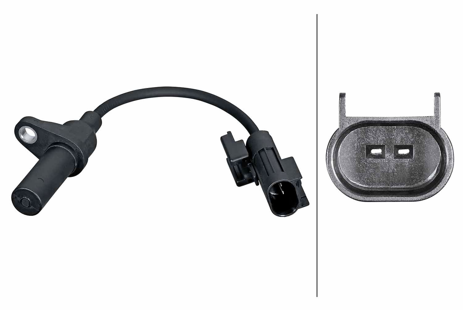 HELLA Snímač impulzov kľukového hriadeľa 6PU 358 381-631 1
