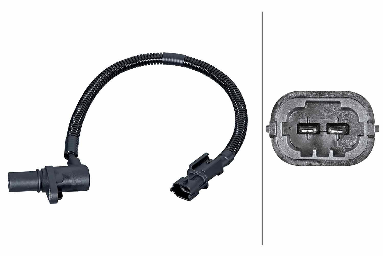 HELLA Snímač impulzov kľukového hriadeľa 6PU 358 381-671 1