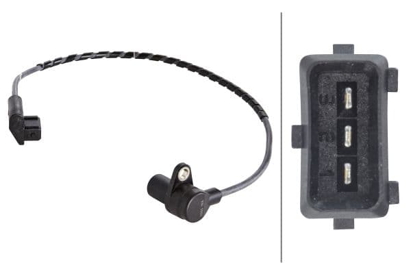 HELLA Snímač impulzov kľukového hriadeľa 6PU009110531 1