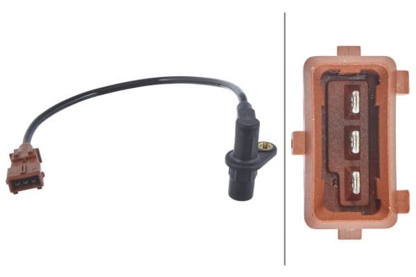 HELLA Snímač impulzov kľukového hriadeľa 6PU009146181 1