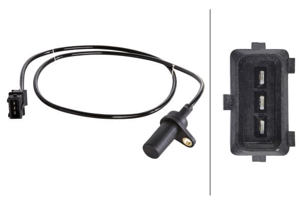 HELLA Snímač impulzov kľukového hriadeľa 6PU009146451 1