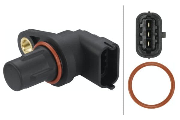 HELLA Snímač polohy vačkového hriadeľa 6PU 009 168-001 1
