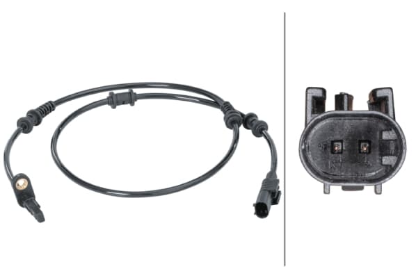HELLA Snímač počtu otáčok kolesa 6PU 012 679-871 1