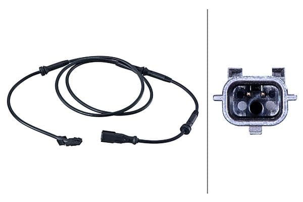 HELLA Snímač počtu otáčok kolesa 6PU 358 216-021 1
