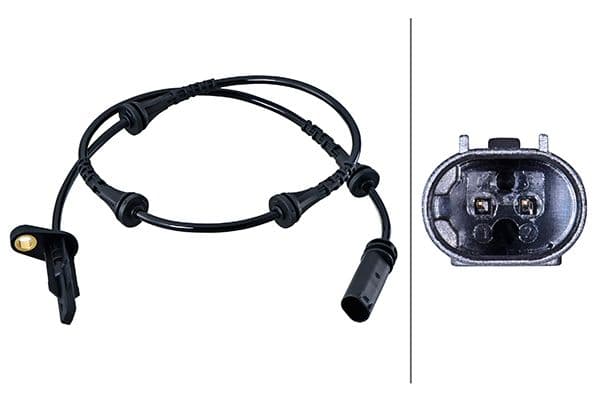 HELLA Snímač počtu otáčok kolesa 6PU 358 216-121 1