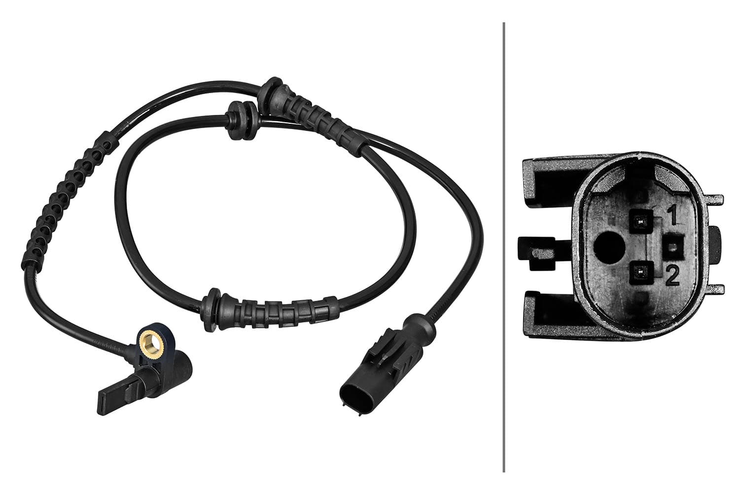 HELLA Snímač počtu otáčok kolesa 6PU 358 217-241 1