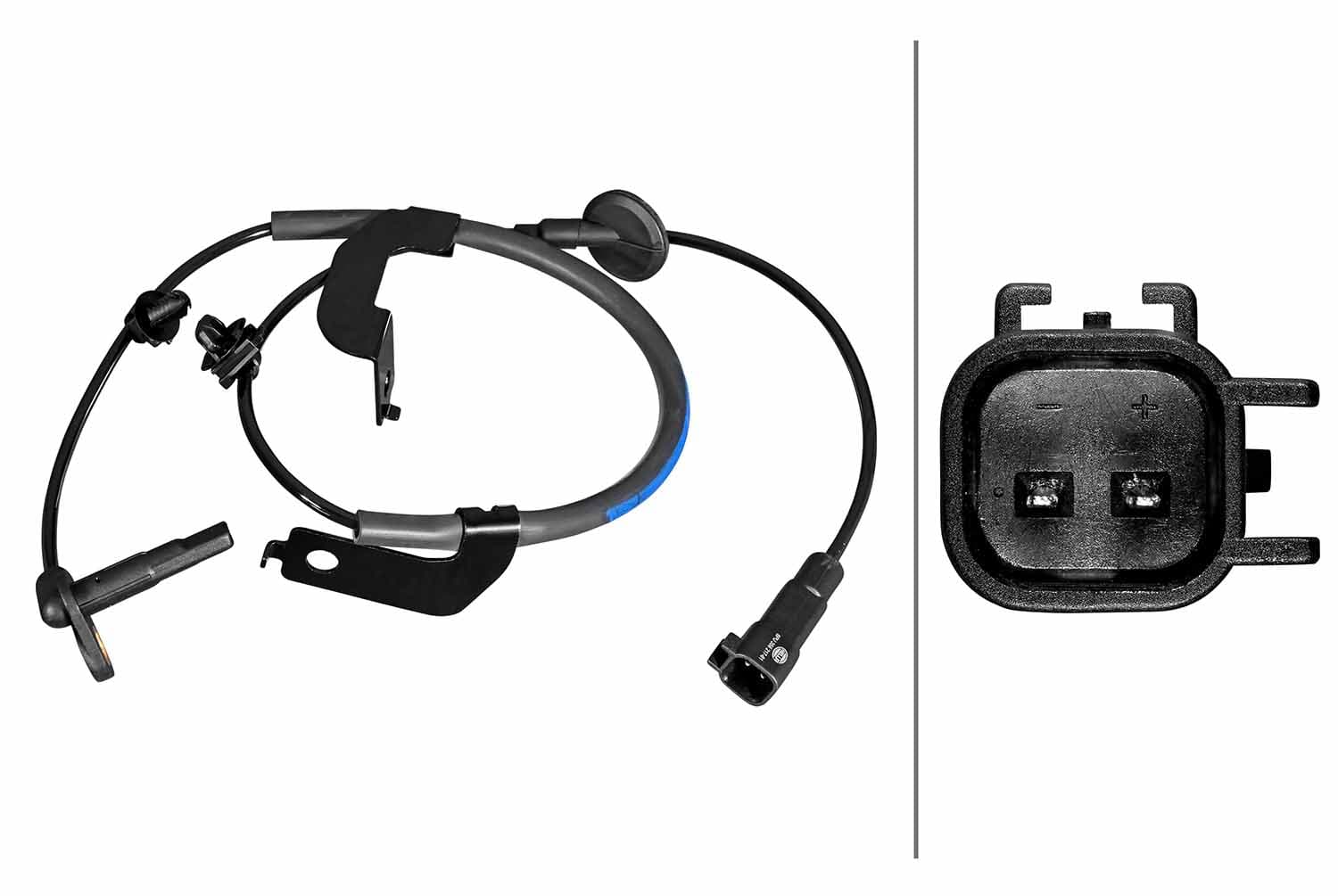 HELLA Snímač počtu otáčok kolesa 6PU 358 217-611 1