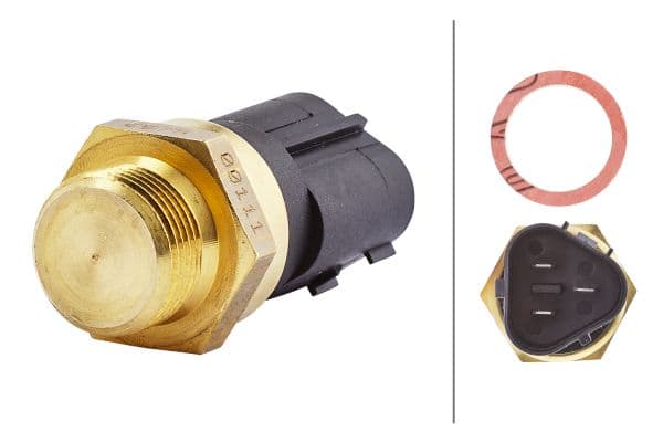 HELLA Teplotný spínač ventilátora chladenia 6ZT007800111 1