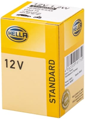 HELLA Žiarovka pre osvetlenie prístrojového panelu 8GA007997031 1