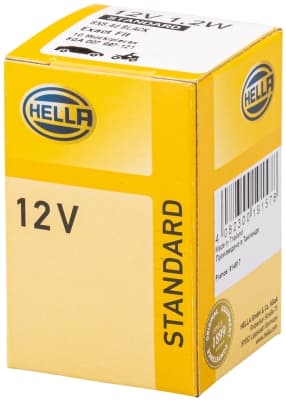 HELLA Žiarovka pre osvetlenie prístrojového panelu 8GA007997121 1
