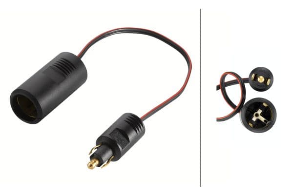 HELLA Adaptér, Zapaľovač cigariet 8KA007589101 1