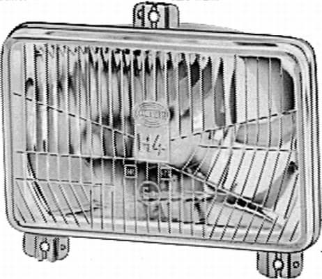 HELLA Vložka svetlometu, hlavný svetlomet 1AB 006 277-127 1