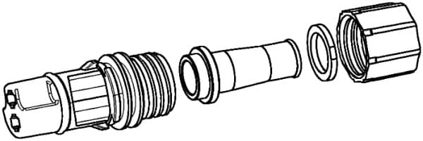 HELLA Sada káblových spojok 9XX340879001 1