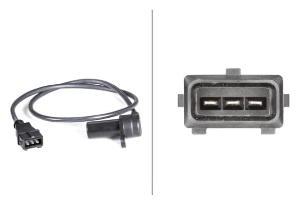HELLA Snímač impulzov kľukového hriadeľa 6PU009146111 1