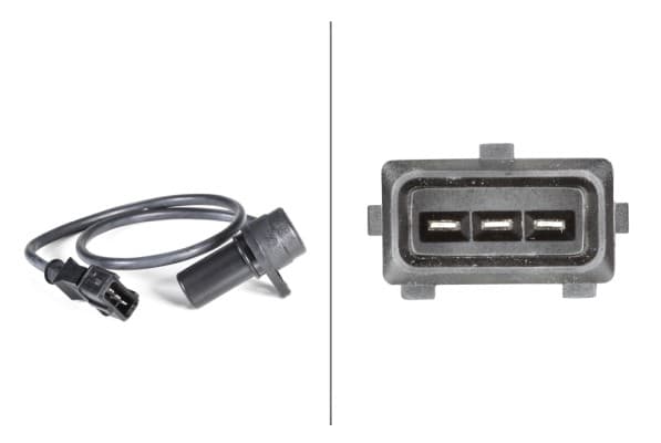 HELLA Snímač impulzov kľukového hriadeľa 6PU009146211 1