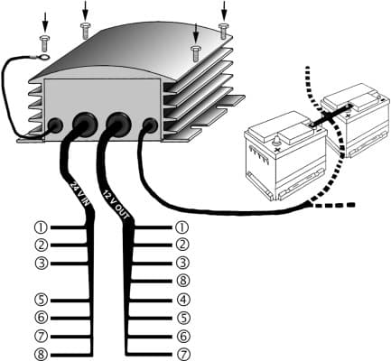 HELLA Napäžový transformátor 5DS008125001 1