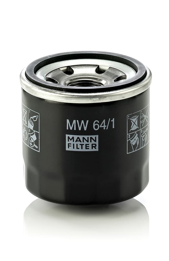 MANN-FILTER Olejový filter MW641 1