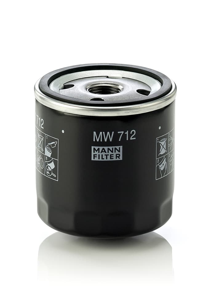 MANN-FILTER Olejový filter MW712 1