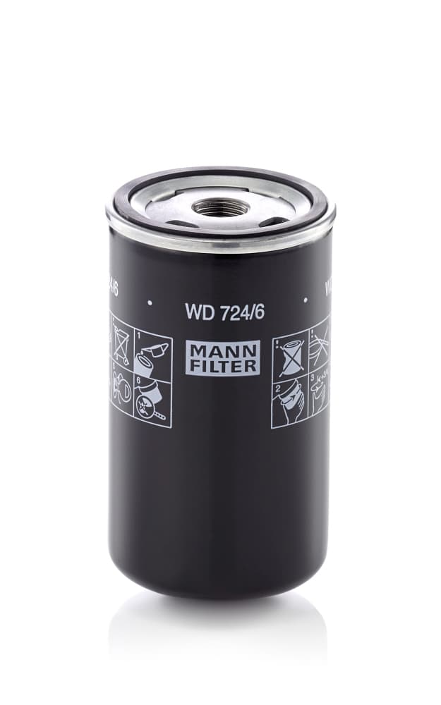 MANN-FILTER Filter pracovnej hydrauliky WD7246 1