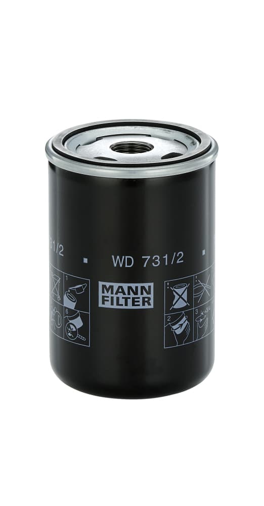 MANN-FILTER Olejový filter WD 731/2 1