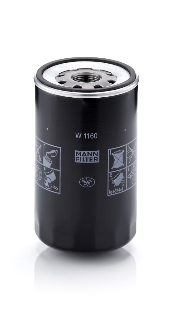 MANN-FILTER Olejový filter W1160 1