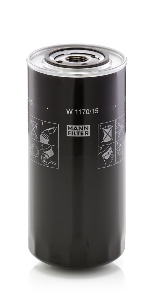 MANN-FILTER Olejový filter W117015 1