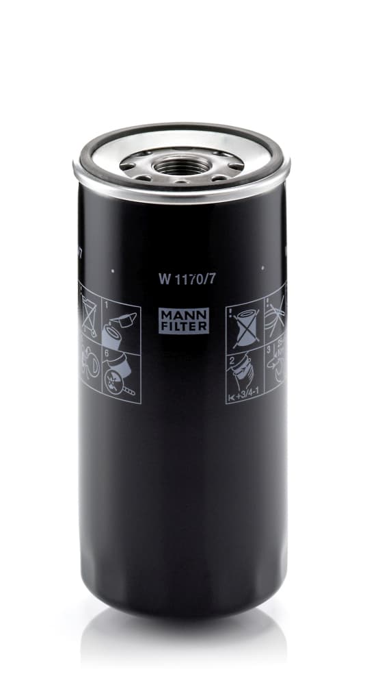 MANN-FILTER Olejový filter W11707 1