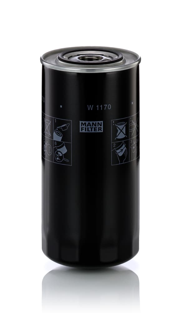 MANN-FILTER Olejový filter W1170 1