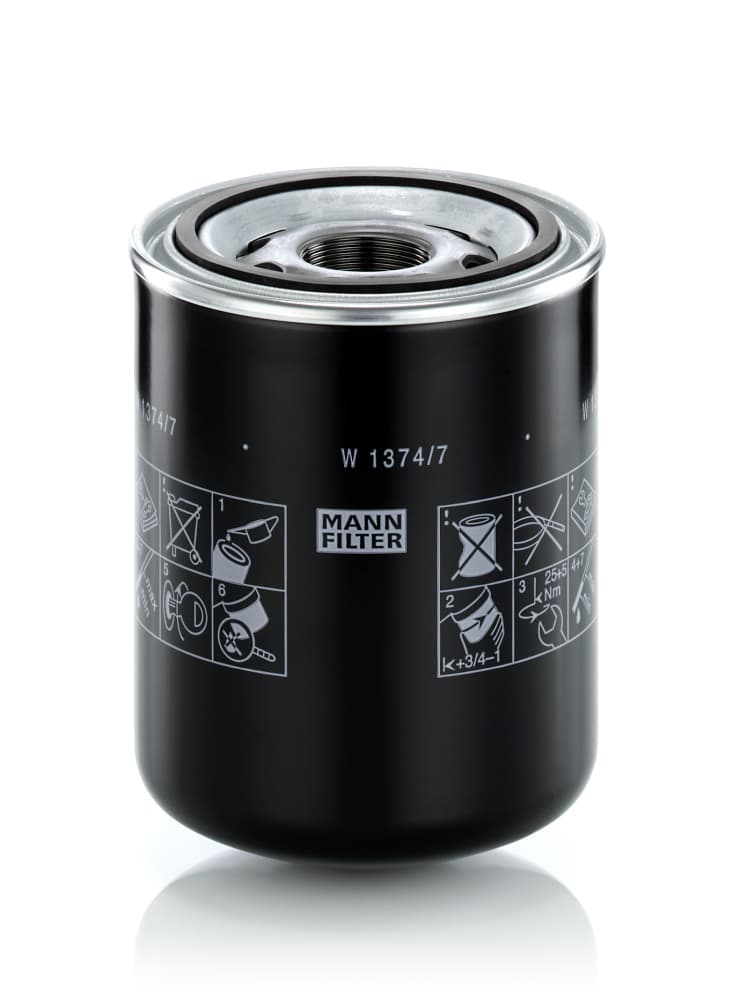 MANN-FILTER Olejový filter W13747 1