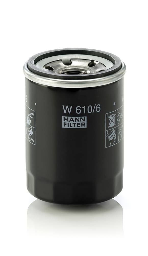 MANN-FILTER Olejový filter W6106 1