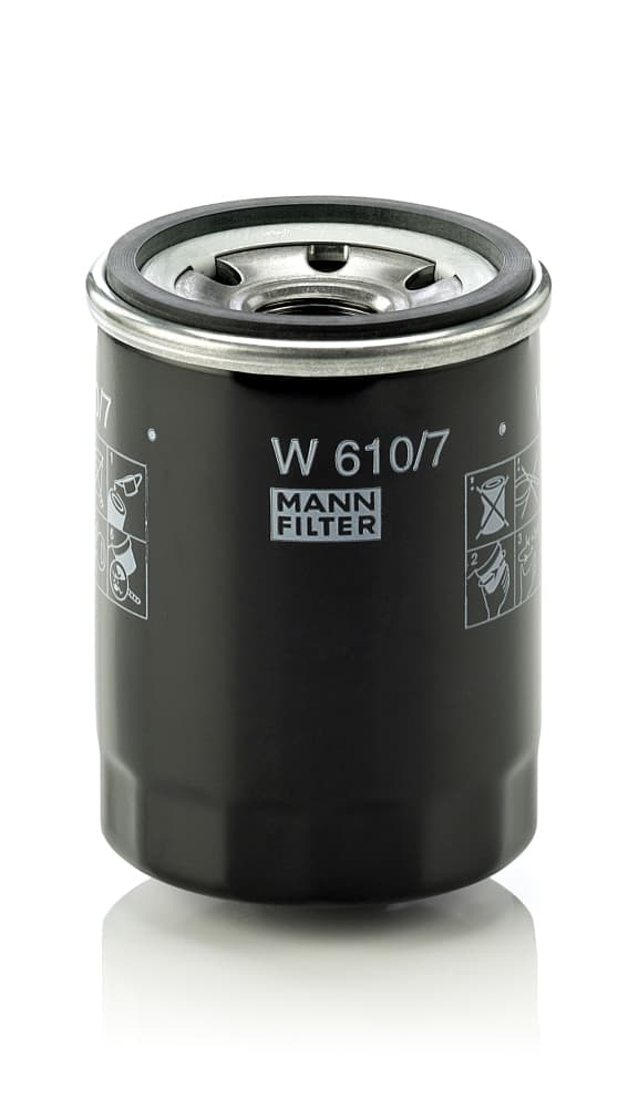 MANN-FILTER Olejový filter W6107 1