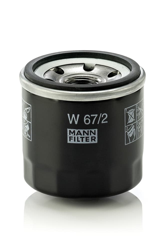 MANN-FILTER Olejový filter W672 1