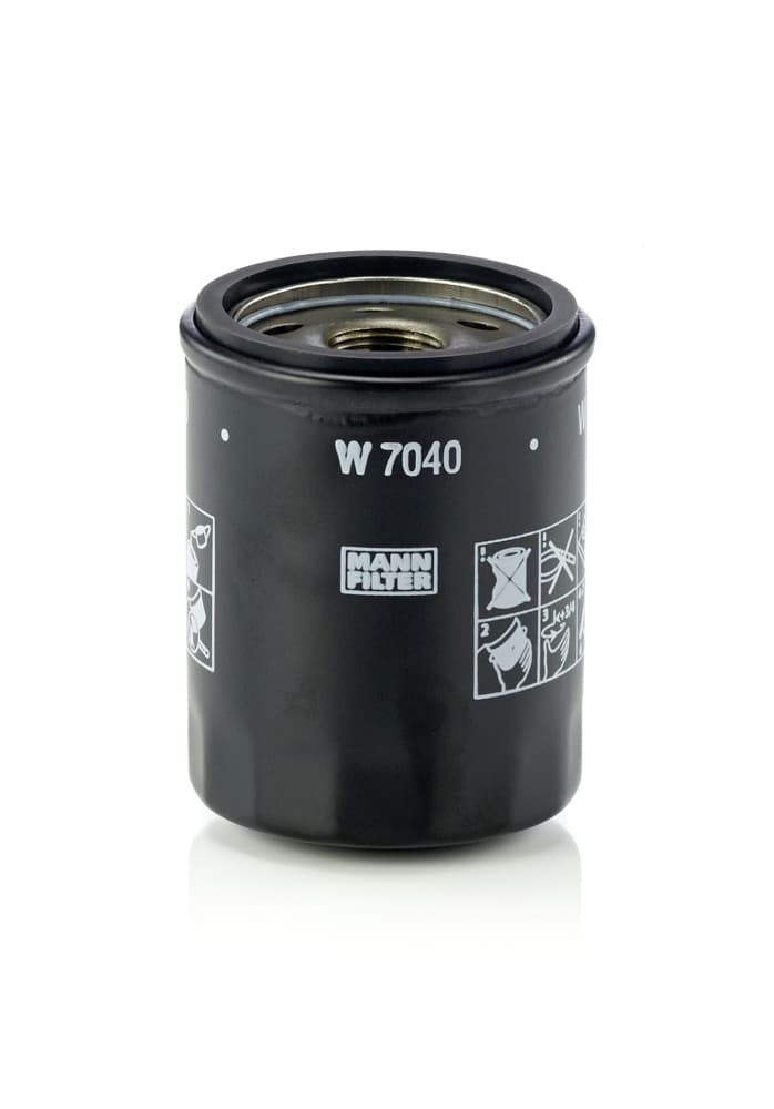 MANN-FILTER Olejový filter W7040 1
