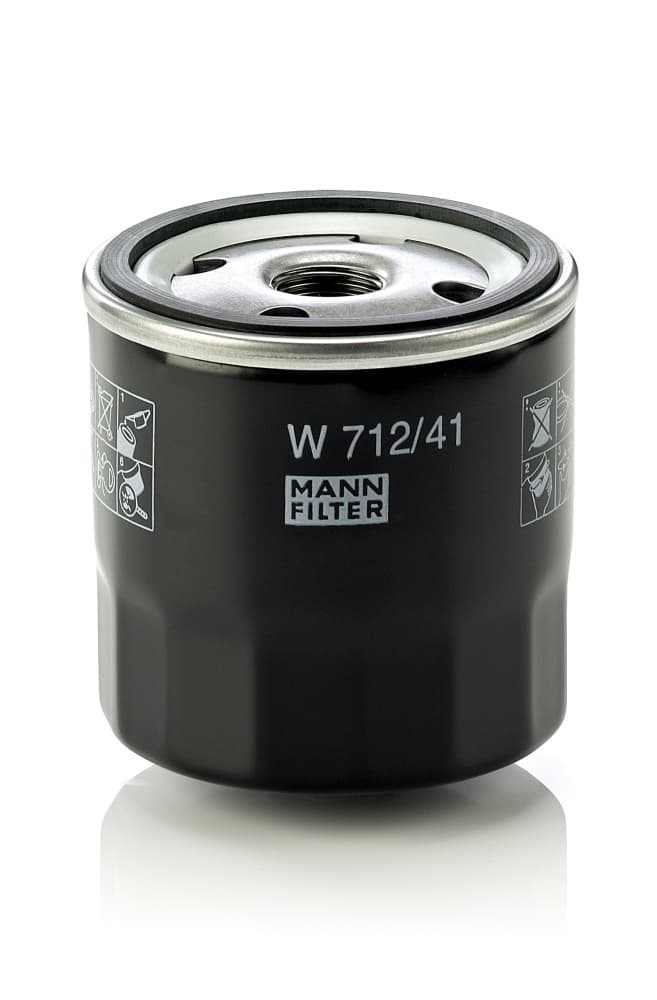 MANN-FILTER Olejový filter W71241 1