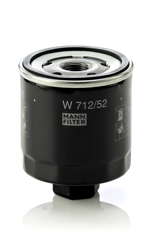 MANN-FILTER Olejový filter W71252 1