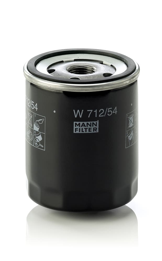 MANN-FILTER Olejový filter W71254 1