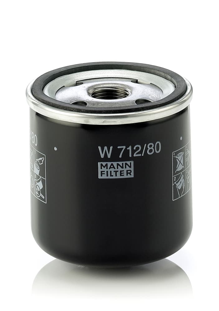 MANN-FILTER Olejový filter W71280 1