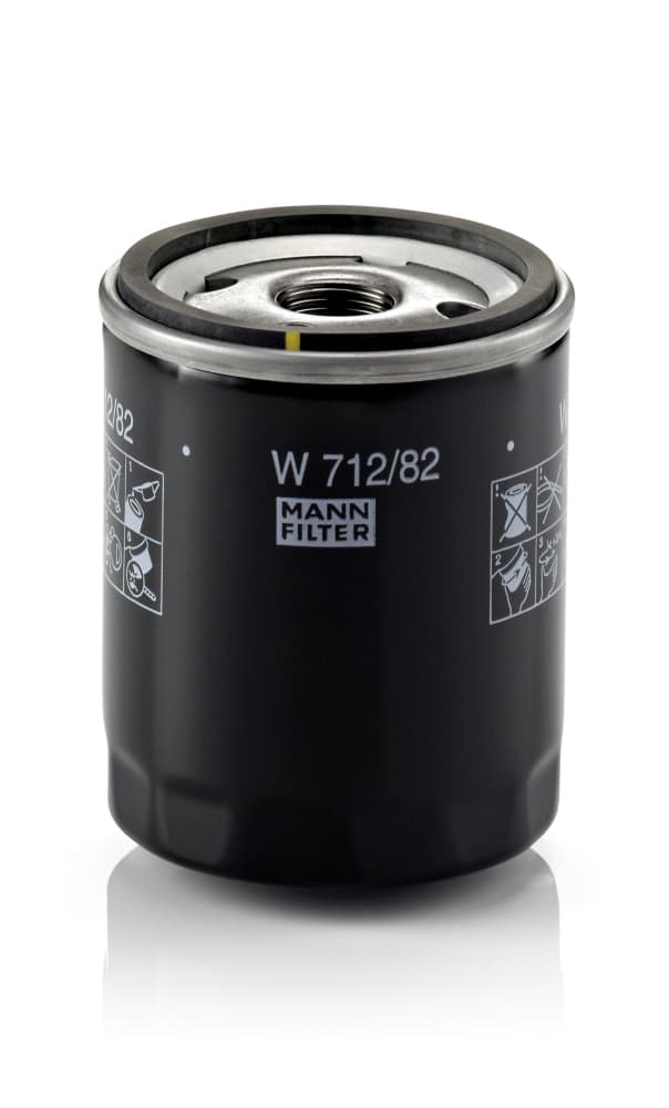 MANN-FILTER Olejový filter W71282 1